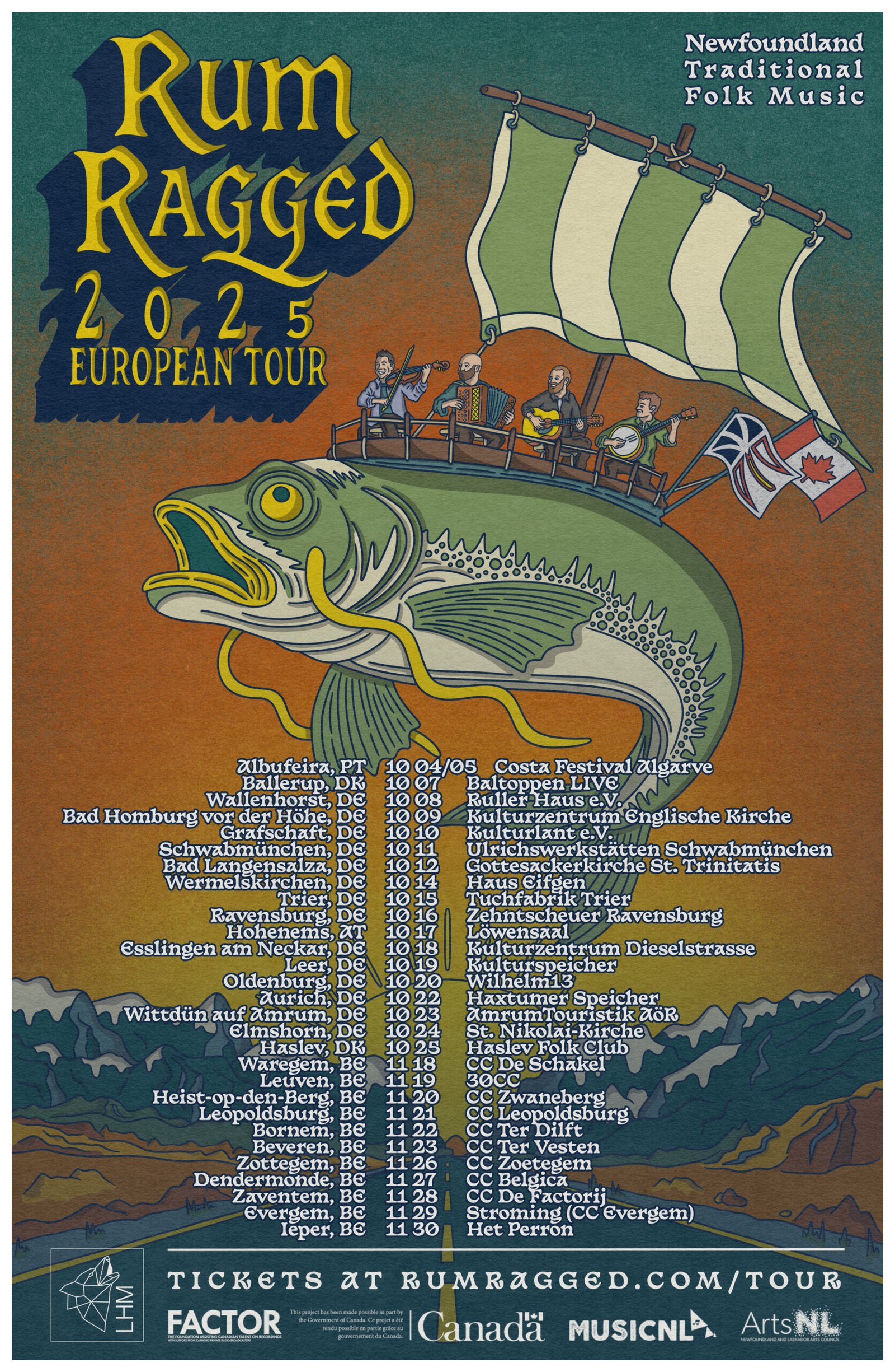 Poster – Rum Ragged 2025