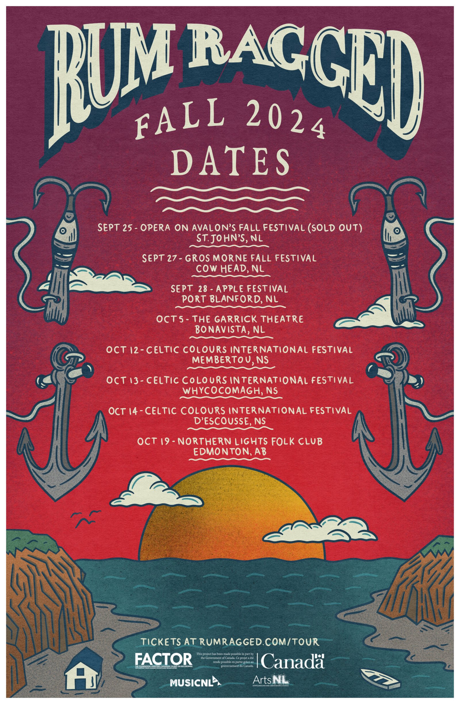 Poster – Rum Ragged 2024